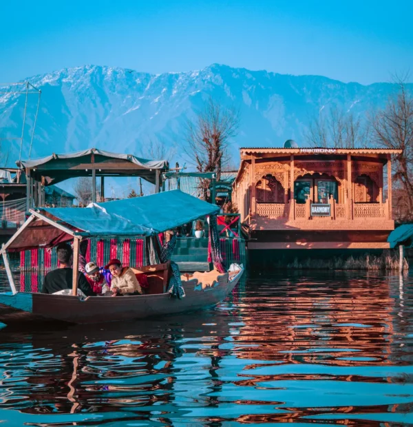 Shikara in Kashmir